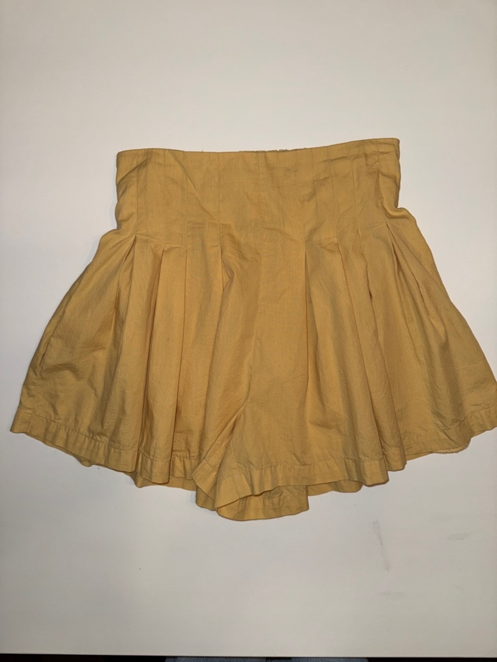 Free People High-Waist Pleated Skort